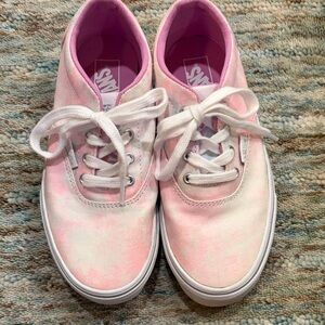 Girls Pink Tie-Dye Pastel Sparkly Tennis Shoes/Sneakers